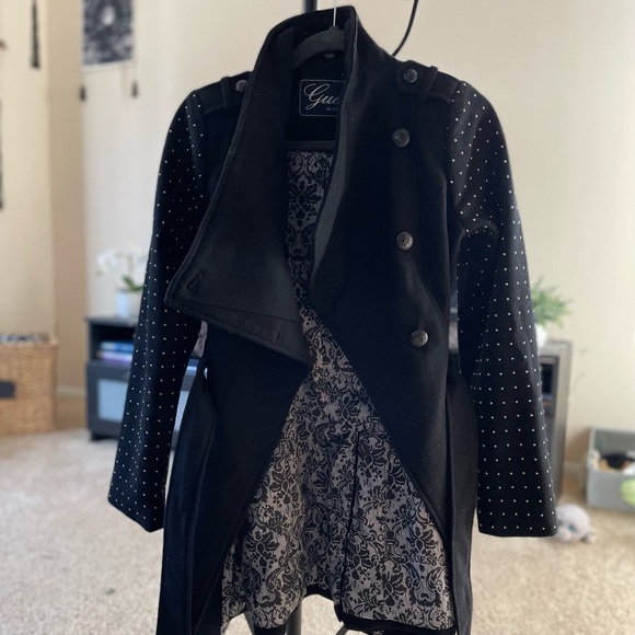 Edgy Guess Winter Pea Coat - Picture 2 of 6